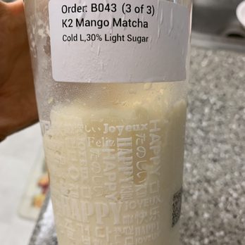 Happy Lemon - This is Mango Match? What happened to the "matcha" part? - Juice Bars & Smoothies Near Me - Bellevue, Washington