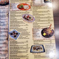 El Toro Mexican Restaurant - Menu