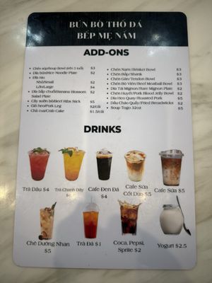 Menu photo 4 Bep Me Nam Bun Bo Tho Da Westminster, CA Menu photo 4 Bep Me Nam Bun Bo Tho Da Westminster, CA
