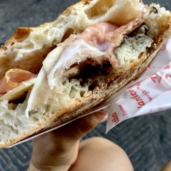 All’Antico Vinaio - Truffle prosciutto sandwich - Sandwiches Near Me - Florence, FI