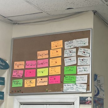 The Magic Cow - Additional Available flavors including Non dairy flavors on right - Ice Cream & Frozen Yogurt Near Me - Davie, Florida