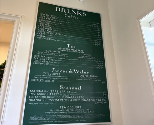 Menu photo 2 Tatte Bakery & Cafe | Georgetown Washington, DC, DC Menu photo 2 Tatte Bakery & Cafe | Georgetown Washington, DC, DC