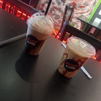 Horror Vibes Coffee - Gordy's Home Latte and Carrie White Mocha - Coffee & Tea Near Me - Las Vegas, Nevada