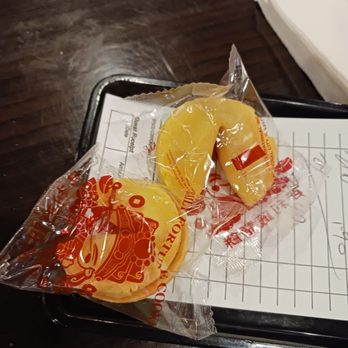 King Buffet - Fortune cookies and bill. - Buffets Near Me - Augusta, Kansas King Buffet - Fortune cookies and bill. - Buffets Near Me - Augusta, Kansas