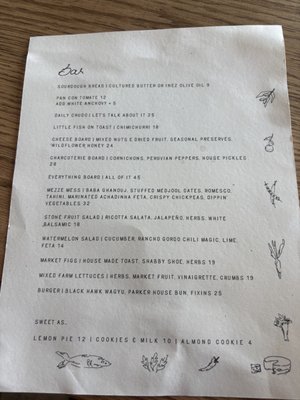 Menu photo 2 Bar Betsy Altadena, CA Menu photo 2 Bar Betsy Altadena, CA