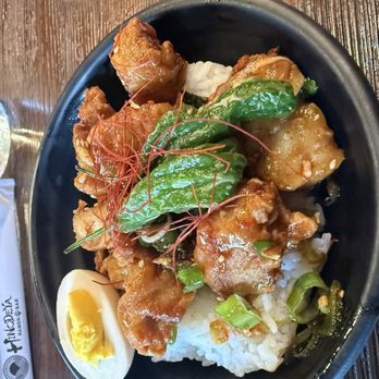 Hinodeya - San Jose - Spicy chicken bowl - Ramen Near Me - San Jose, California Hinodeya - San Jose - Spicy chicken bowl - Ramen Near Me - San Jose, California