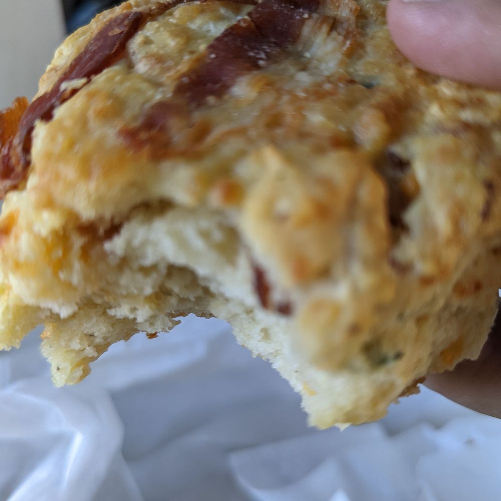 BouNom Café & Bakery - Bacon, Cheddar & Scallion Biscuit - Coffee & Tea Near Me - Avon, Connecticut BouNom Café & Bakery - Bacon, Cheddar & Scallion Biscuit - Coffee & Tea Near Me - Avon, Connecticut