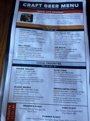 Menu photo 3 Firehouse Brewing Company Rapid City, SD Menu photo 3 Firehouse Brewing Company Rapid City, SD