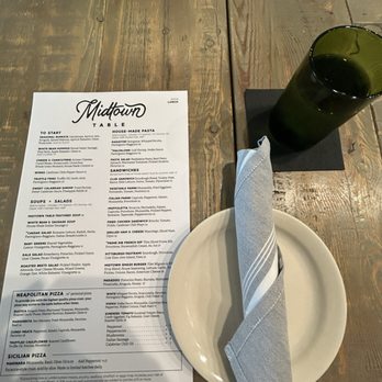 Midtown Table - Menu - Italian Near Me - Jacksonville, Florida