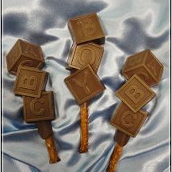Chocolate Gallery - Alphabet Sticks