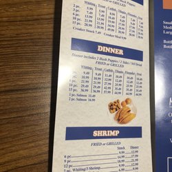 Ameen Fish and Wings - Menu 10/2022