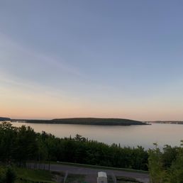 View from a second-floor room.