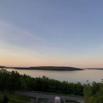 Holiday Inn Express Munising-Lakeview - View from a second-floor room. - Hotels Near Me - Munising, Michigan