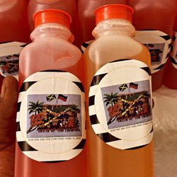 100band island flava food truck - Fruit punch or passion fruit your drink your choice !!!