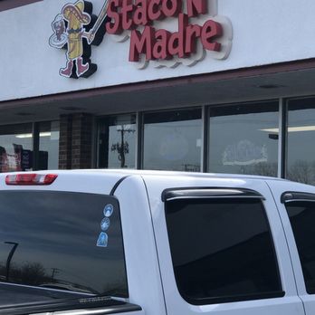 Staco'N Madre - a truck parked in front of a store - Mexican Near Me - Hanover Park, Illinois Staco'N Madre - a truck parked in front of a store - Mexican Near Me - Hanover Park, Illinois