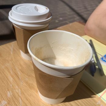The Hideout Coffeehouse - Cappuccino (half consumed lol) - Coffee & Tea Near Me - Austin, Texas