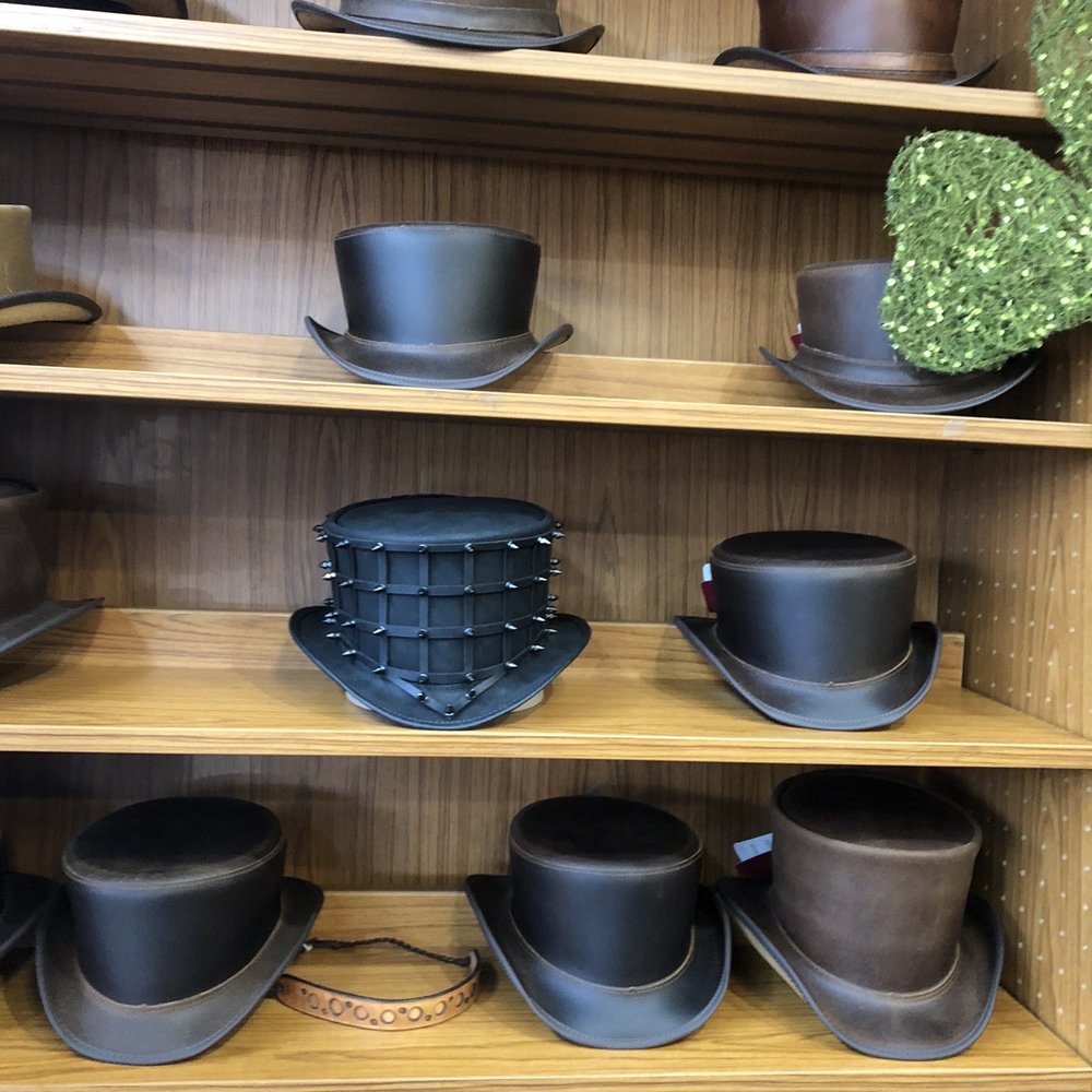 Leather hats Leather hats