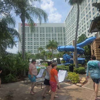 Tropics Pool Bar - Hilton Orlando - Sports Bars Near Me - Orlando, Florida