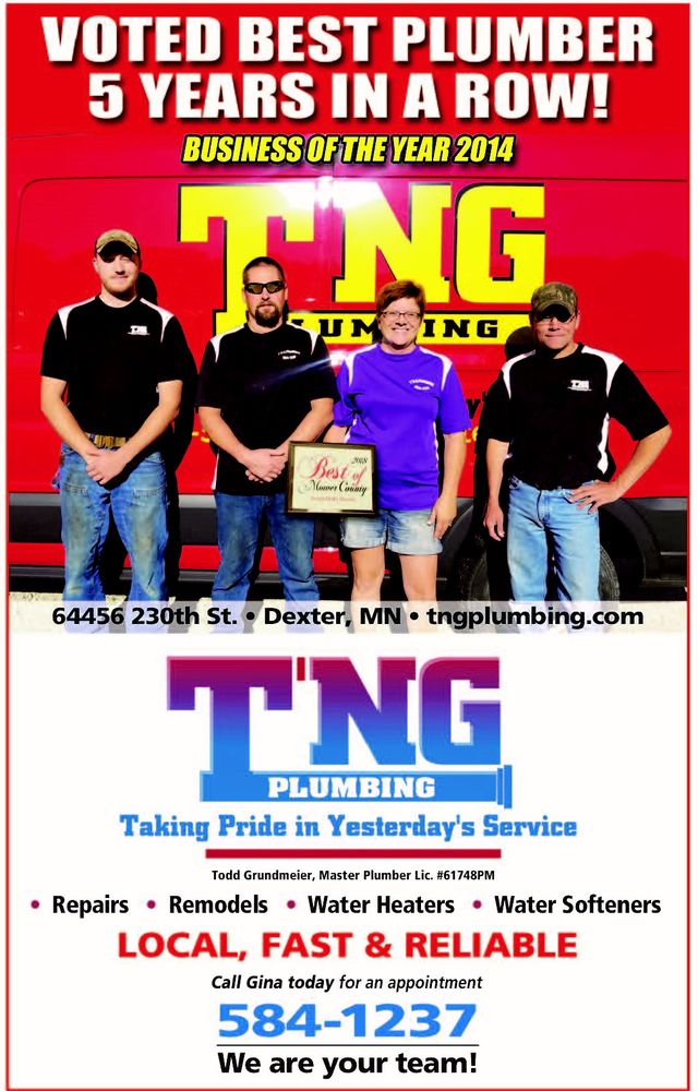 Slide of T 'N G Plumbing