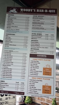 Menu photo 4 Woody's Bar-B-Que Inglewood, CA