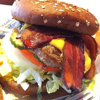 Islands Restaurant - Malibu burger with applewood bacon - Burgers Near Me - Santa Barbara, California Islands Restaurant - Malibu burger with applewood bacon - Burgers Near Me - Santa Barbara, California