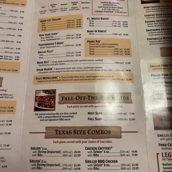 Texas Roadhouse - Menu (November 2025) - Steakhouses Near Me - Harvey, Louisiana