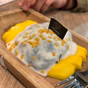 Siam Station - Mango Sticky Rice - Thai Near Me - Irvine, California Siam Station - Mango Sticky Rice - Thai Near Me - Irvine, California