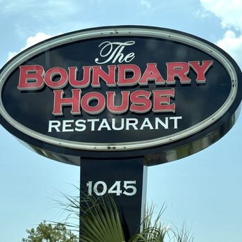 The Boundary House Restaurant - Outdoor signage - American Near Me - Calabash, North Carolina