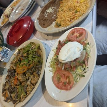 La Hacienda de Benton - Combination Fajita for Two - Mexican Near Me - Benton, Arkansas