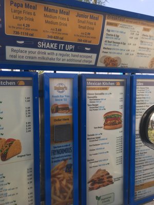 Menu photo 5 Baker's Drive-Thru Colton, CA