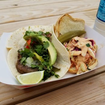 Urban Cowboy Catering - Steak and Manchego Cheese Taco & Crawfish Salad Slider - Caterers Near Me - Round Rock, Texas