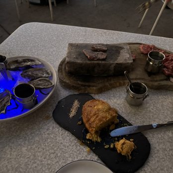 Orange Hill Restaurant & Events - West/east coast oysters, Wagyu Pink Brick, complimentary cornbread - Steakhouses Near Me - Orange, California