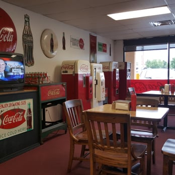 Dans Old Time Diner - Dining room. Hope you like old Coke memorabilia. - Cafes Near Me - Oklahoma City, Oklahoma Dans Old Time Diner - Dining room. Hope you like old Coke memorabilia. - Cafes Near Me - Oklahoma City, Oklahoma