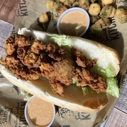 Skrimp Shack - Oyster Po Boy.