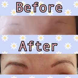 Let CJ revolutionize your eyebrows.  Fabulous job!