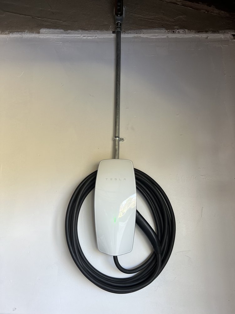 Slide of EV Charger Services