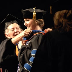 Cizik School of Nursing at UTHealth - PhD Graduate being hooded - Spring 2015