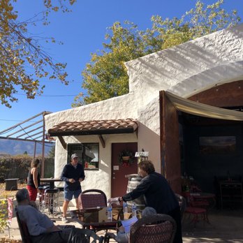 Clear Creek Vineyard and Winery - a group of people outside a winery - Wine Tasting Room Near Me - Camp Verde, Arizona