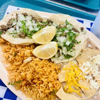 Tom's #1 - Taco plate - Burgers Near Me - Ontario, California