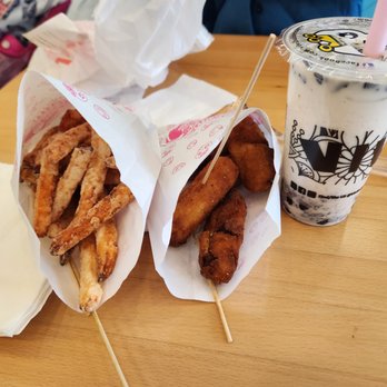 ViVi Bubble Tea - Sweet potato fries/ Mozz sticks - Bubble Tea Near Me - Bensonhurst, New York