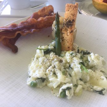 Orchids - Spicy scramble - jalapeño cilantro and onions w side of bacon - I opted for egg whites - Breakfast & Brunch Near Me - Honolulu, Hawaii Orchids - Spicy scramble - jalapeño cilantro and onions w side of bacon - I opted for egg whites - Breakfast & Brunch Near Me - Honolulu, Hawaii