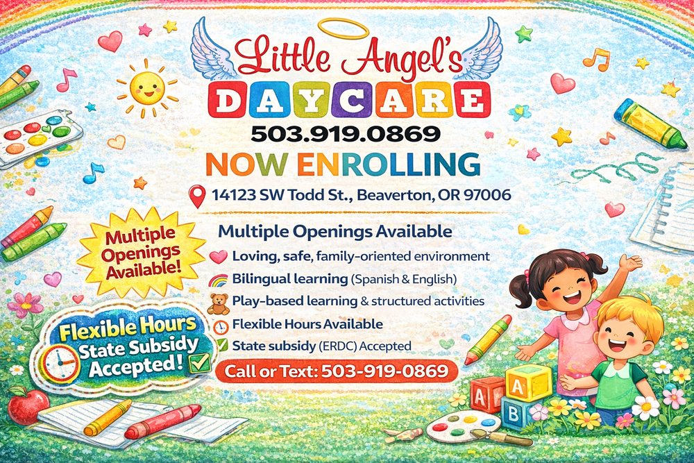 Little Angel's Day Care - childcare center in Beaverton, OR