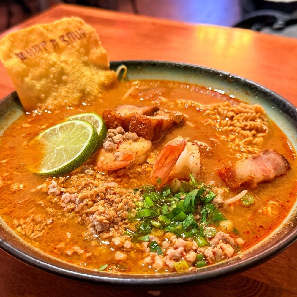 Creamy Tom Yum Noodle soup Creamy Tom Yum Noodle soup