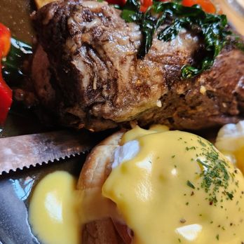 Khao Hom - Ka-Pow Short Rib Benedict - Thai Near Me - Hayward, California Khao Hom - Ka-Pow Short Rib Benedict - Thai Near Me - Hayward, California
