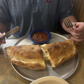 Piccola Italia - Pepperoni calzone - Italian Near Me - Mauldin, South Carolina