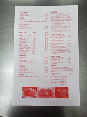 Menu photo 1 DC Wings and BBQ Atlanta, GA