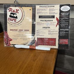 R & K on Santa Fe - Menu