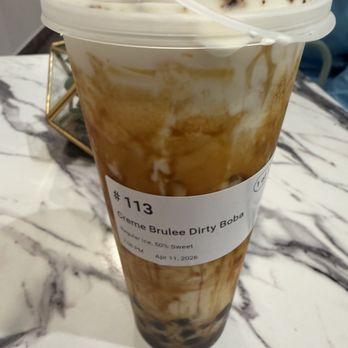 Feng Cha - San Jose - Crème brûlée dirty boba - Bubble Tea Near Me - San Jose, California Feng Cha - San Jose - Crème brûlée dirty boba - Bubble Tea Near Me - San Jose, California