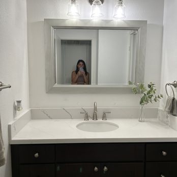 PPP Tile & Stone - After- Brand new Quartz - Tiling Near Me - Lake Elsinore, California PPP Tile & Stone - After- Brand new Quartz - Tiling Near Me - Lake Elsinore, California