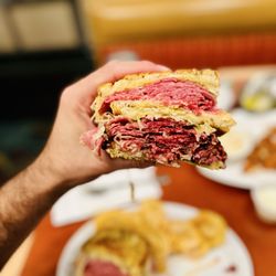 Sherman's Deli & Bakery - We meat again my old friend! My favorite, the glorious, Reuben Stacker. The only sandwich I get when I come here.